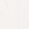 vidaXL Salon de jardin 10 pcs Blanc Bois de pin massif