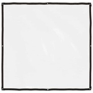 vidaXL B&acirc;che avec &oelig;illets Transparent 2 x 2 m Poly&eacute;thyl&egrave;ne