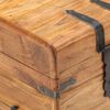 vidaXL Coffre 40x40x40 cm Bois d'acacia solide