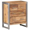 vidaXL Buffet 60x35x70 cm Bois de manguier brut