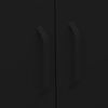 vidaXL Armoire de rangement Noir 80x35x101,5 cm Acier