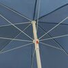 vidaXL Parasol de plage bleu 300 cm