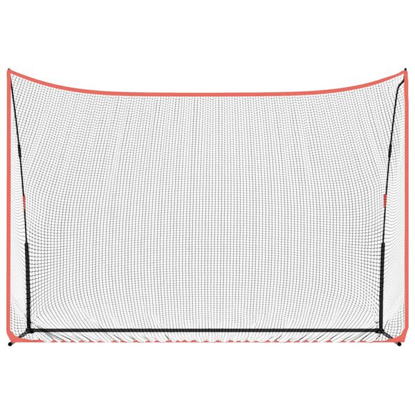 vidaXL Filet d'entraînement de golf noir/rouge 305x91x213 cm polyester