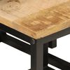 vidaXL Tables basses gigognes 3 pcs bois massif de manguier et fer
