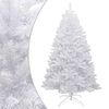 vidaXL Sapin de Noël artificiel à charnières avec neige floquée 210 cm