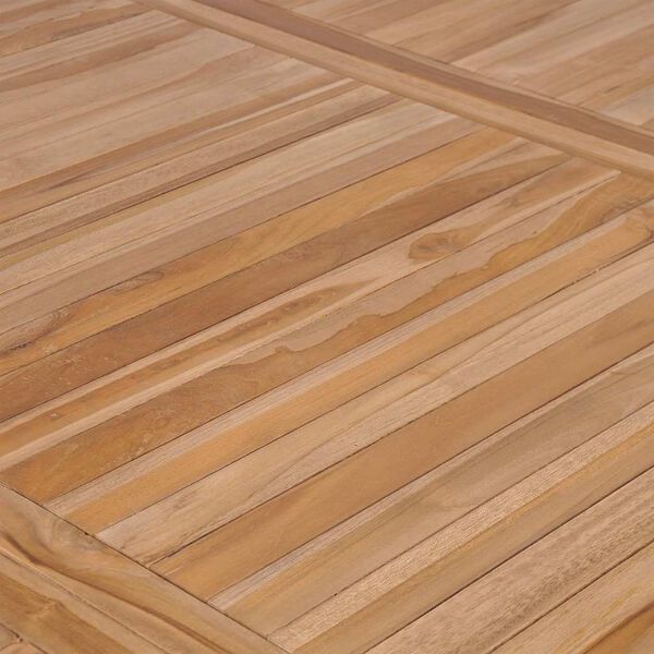 vidaXL Table de jardin 200x100x77 cm Bois de teck solide
