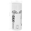 vidaXL Porte-parapluie Femmes Acier Blanc