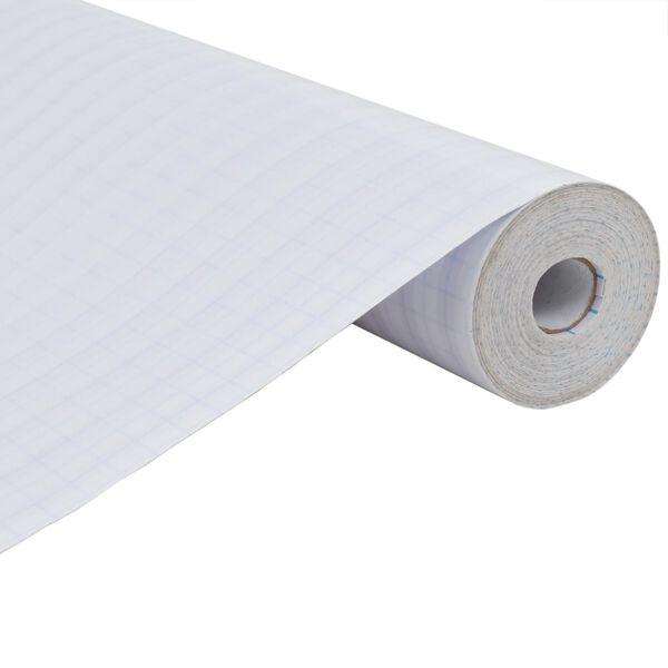 vidaXL Film pour fen&ecirc;tre d&eacute;poli design &agrave; rayures 0,9x20 m PVC