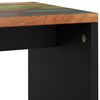 vidaXL Table basse 40x31x46 cm Bois de récupération et d'ingénierie