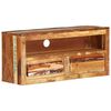 vidaXL Meuble TV 88x30x40 cm Bois massif de récupération