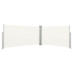 vidaXL Auvent lat&eacute;ral r&eacute;tractable 160x600 cm Cr&egrave;me