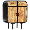 vidaXL Buffet 60x30x75 cm Bois de manguier massif et fer