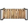 vidaXL Chariot de cuisine 87x36x81 cm Bois massif de manguier