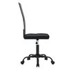 vidaXL Chaise de bureau noir tissu en maille