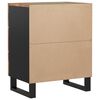 vidaXL Table de chevet 50x33x62cm Bois de récupération et d'ingénierie