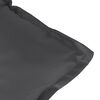 vidaXL Coussin de banc de jardin anthracite m&eacute;lang&eacute; 120x50x7 cm tissu