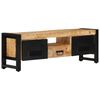 vidaXL Meuble TV 120x30x40 cm Bois massif de manguier