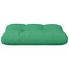 vidaXL Coussin de palette vert 60x40x12 cm tissu