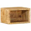 vidaXL Cabinet de chevet Marron 40 x 30 x 25 cm Bois de mangue massif