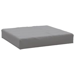 vidaXL Coussin de palette gris tissu oxford