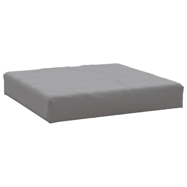vidaXL Coussin de palette gris tissu oxford