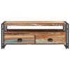 vidaXL Meuble TV Bois de r&eacute;cup&eacute;ration massif