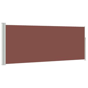 vidaXL Auvent lat&eacute;ral r&eacute;tractable 120 x 300 cm Marron