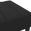 vidaXL Repose-pied noir 77x55x31 cm tissu