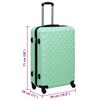 vidaXL Valise rigide Mente ABS