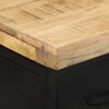 vidaXL Buffet 47x35x76 cm Bois de manguier brut