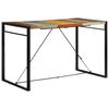 vidaXL Table de bar 175x90x110 cm bois massif de r&eacute;cup&eacute;ration
