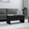 vidaXL Table basse noir 102x50,5x46,5 cm bois d'ing&eacute;nierie