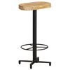 vidaXL Tabourets de bar lot de 2 76 cm bois de manguier massif