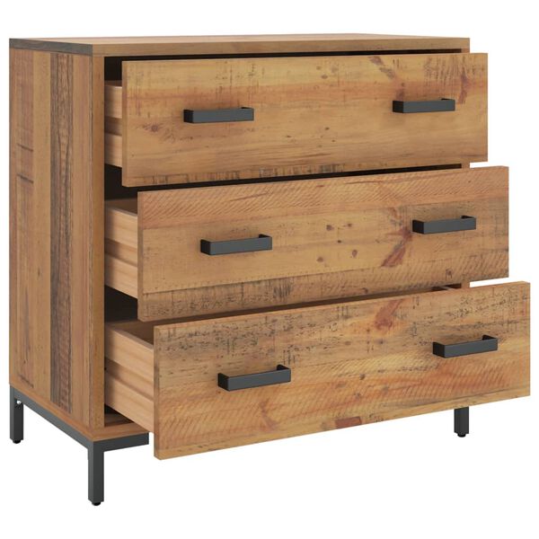 vidaXL Commode 75x35x70 cm Bois de pin massif