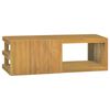vidaXL Armoire murale de salle de bain 90x40x30 cm Bois de teck solide