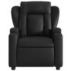 vidaXL Fauteuil inclinable de massage &eacute;lectrique noir similicuir
