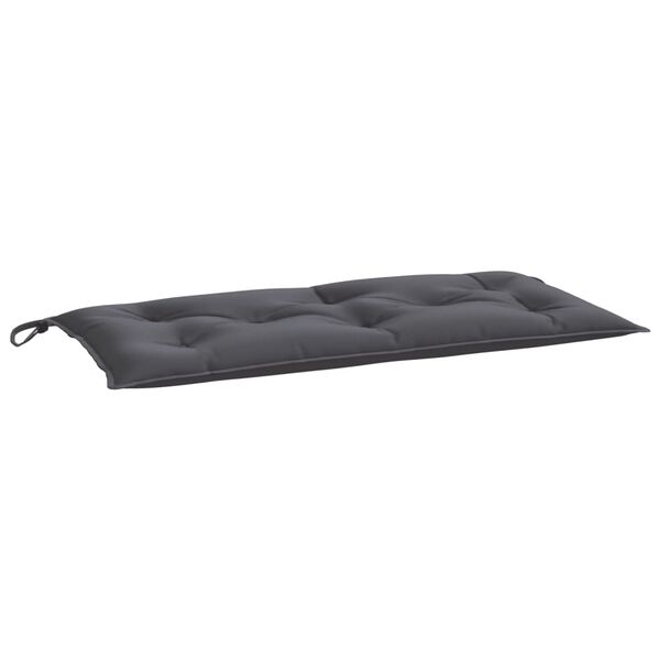 vidaXL Coussins de banc de jardin lot de 2 anthracite tissu Oxford