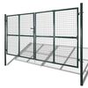 vidaXL Grille de clôture/porte de jardin en filet 300x175 cm