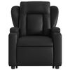 vidaXL Fauteuil inclinable de massage noir similicuir