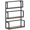vidaXL &Eacute;tag&egrave;re murale 60x20x85 cm Bois de r&eacute;cup&eacute;ration massif