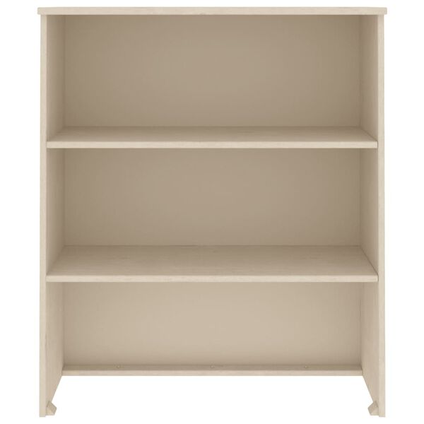 vidaXL Dessus de buffet HAMAR Marron miel 85x35x100 cm Bois de pin