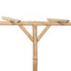 vidaXL Pergola Bambou 385 x 40 x 205 cm