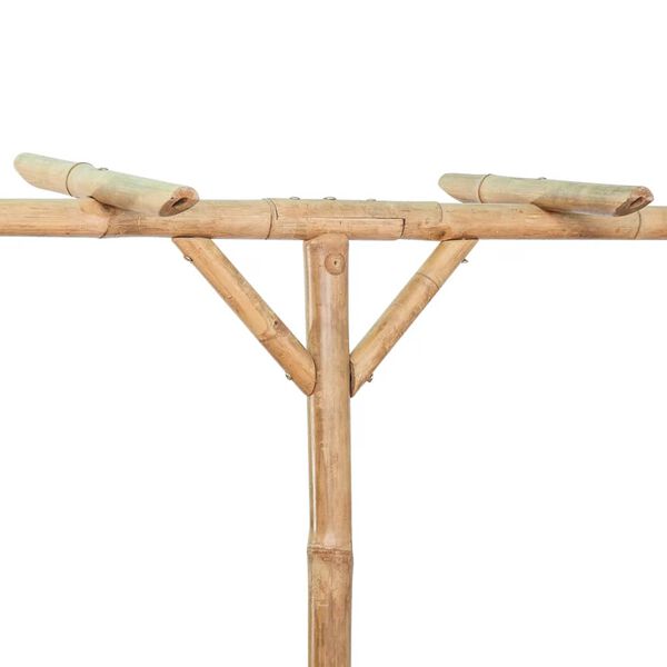 vidaXL Pergola Bambou 385 x 40 x 205 cm
