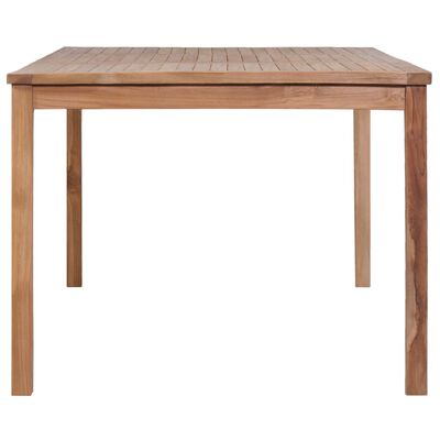 vidaXL Table de jardin 200x100x77 cm Bois de teck solide