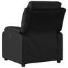 vidaXL Fauteuil inclinable de massage &eacute;lectrique noir similicuir