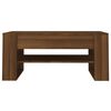 vidaXL Table basse Ch&ecirc;ne marron 102x55x45 cm Bois d'ing&eacute;nierie