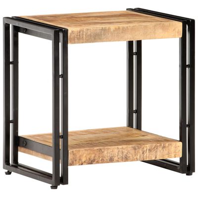 vidaXL Table d'appoint 40x30x40 cm Bois de manguier brut