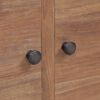 vidaXL Buffet 65x30x75 cm Bois de teck massif
