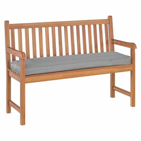 vidaXL Coussin Gris 140 x 40 x 8 cm Tissu Oxford