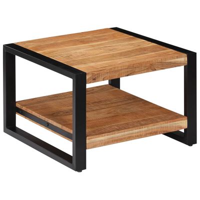 vidaXL Table basse 60x60x40 cm Bois d'acacia massif